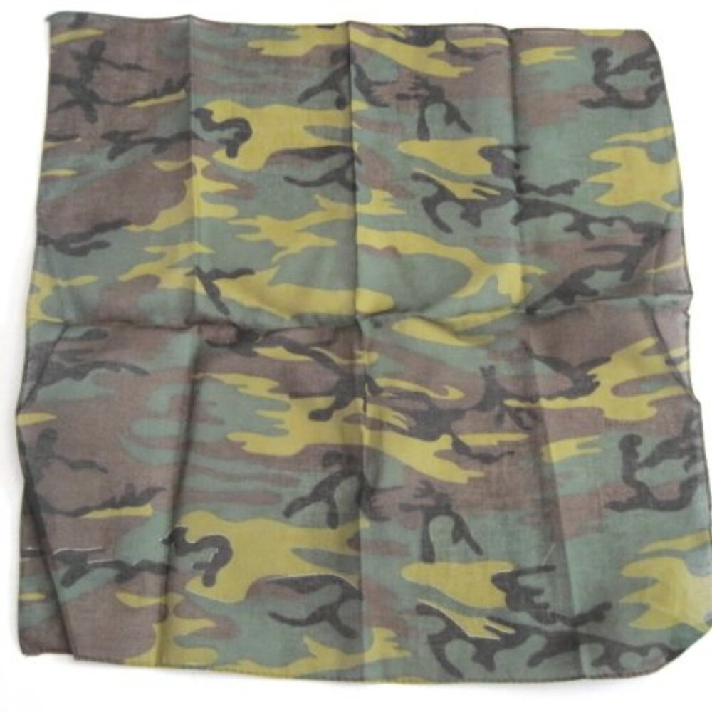 Camo Woodland Bandana
